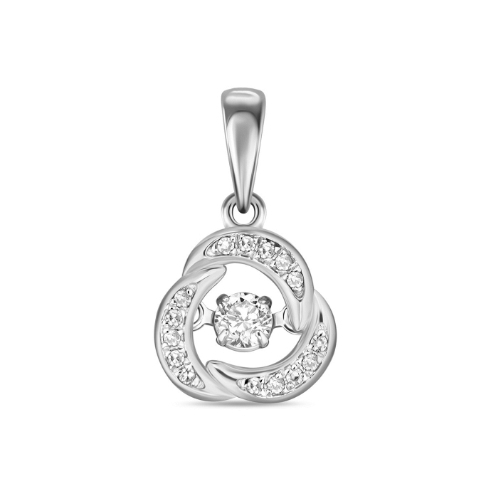 Подвеска с бриллиантами - фото 1