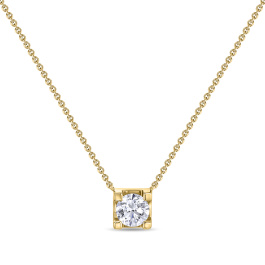 Колье с бриллиантом