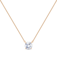 Колье с бриллиантом - фото 1