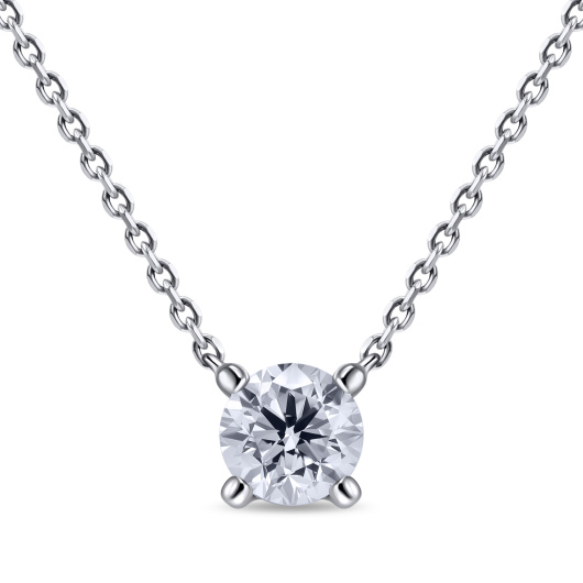 Колье с бриллиантом