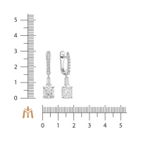 Серьги с бриллиантом - фото 3 Серьги с бриллиантом - фото 3