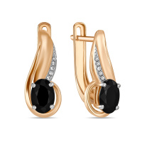 Серьги с бриллиантами и цветными сапфирами - фото 1 Серьги с бриллиантами и цветными сапфирами - фото 1