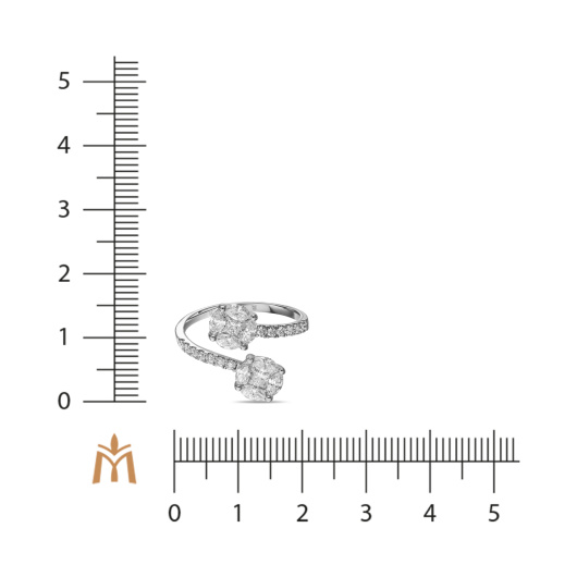 Кольцо с бриллиантами