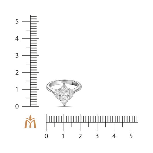 Кольцо с бриллиантом