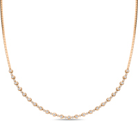 Колье с бриллиантом - фото 1