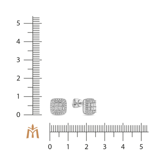 Серьги с бриллиантами