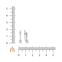 Серьги с бриллиантами