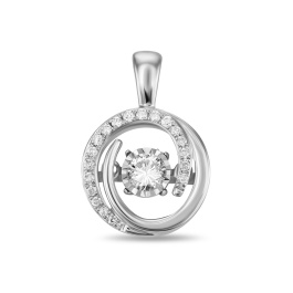 Подвеска с бриллиантами