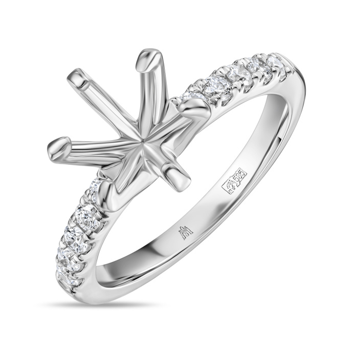 Кольцо с бриллиантами - фото 1 Кольцо с бриллиантами - фото 1