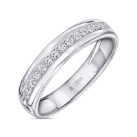 Кольцо с бриллиантом - фото 1