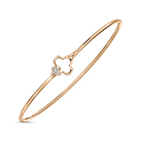 Браслет жесткий с бриллиантами - фото 1 Браслет жесткий с бриллиантами - фото 1