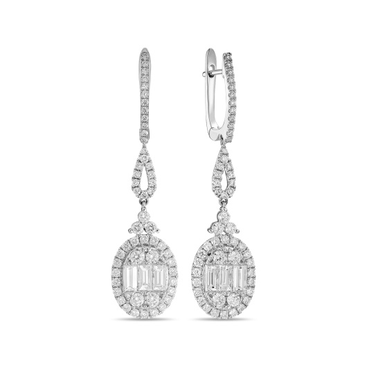 Серьги с бриллиантами