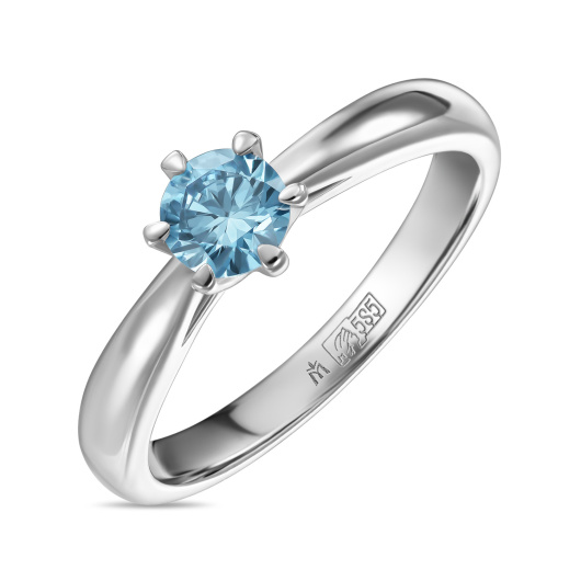 Кольцо с бриллиантом