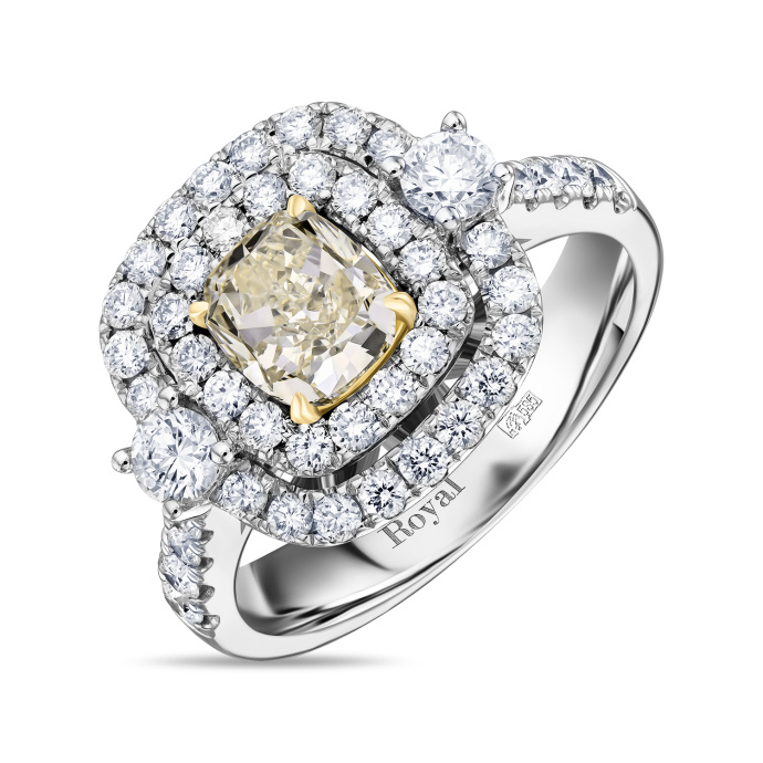 Кольцо с бриллиантами - фото 1 Кольцо с бриллиантами - фото 1