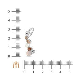 Серьги с сваровски