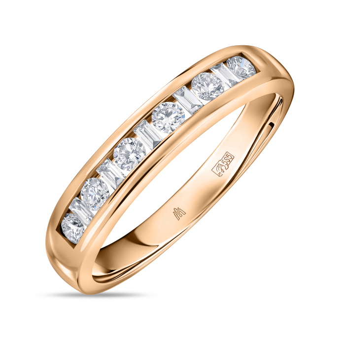 Кольцо с бриллиантами - фото 1