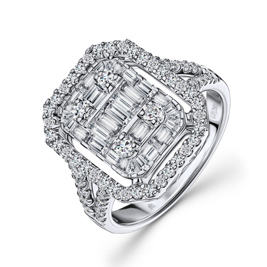 Кольцо с бриллиантами