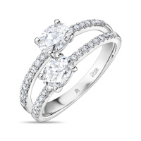 Кольцо с бриллиантом - фото 1