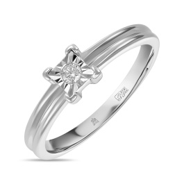 Кольцо с бриллиантом