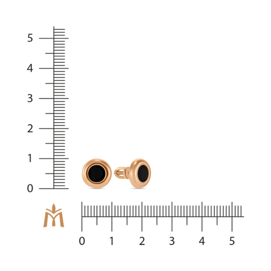 Серьги с ониксами