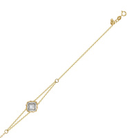 Браслет с бриллиантами и перламутром - фото 1 Браслет с бриллиантами и перламутром - фото 1