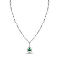 Колье с изумрудом - фото 1 Колье с изумрудом - фото 1