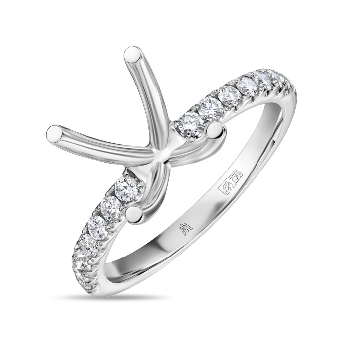 Кольцо с бриллиантами - фото 1 Кольцо с бриллиантами - фото 1