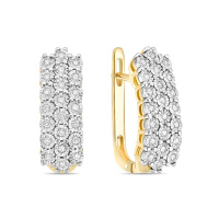 Серьги с бриллиантами - фото 1 Серьги с бриллиантами - фото 1