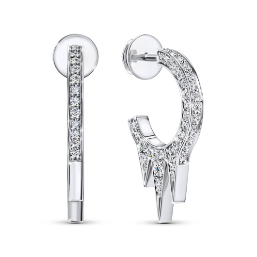 Серьги с бриллиантами