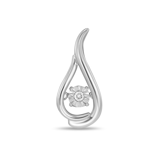 Подвеска с бриллиантом