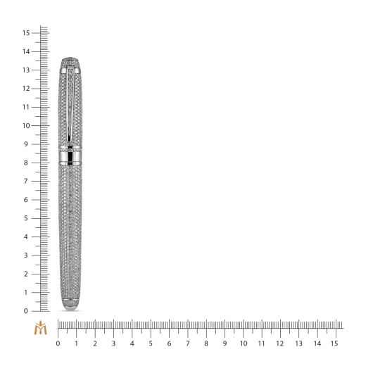 Ручка с бриллиантами