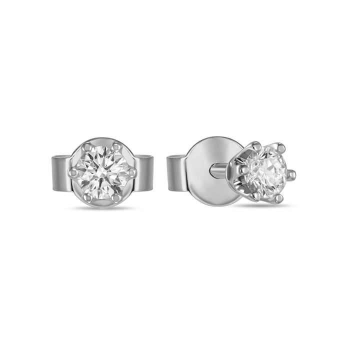 Серьги с бриллиантами - фото 1