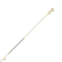 Браслет с бриллиантами - фото 1