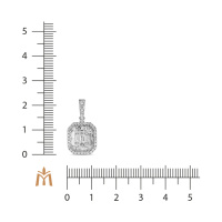 Подвеска с бриллиантом - фото 3 Подвеска с бриллиантом - фото 3