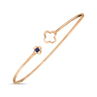 Браслет жесткий с сапфиром - фото 2 Браслет жесткий с сапфиром - фото 2