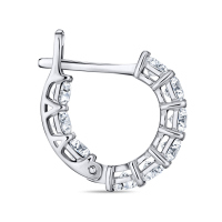 Серьги с фианитами - фото 2