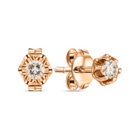 Серьги с бриллиантами - фото 1