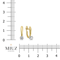 Серьги с бриллиантами - фото 3 Серьги с бриллиантами - фото 3