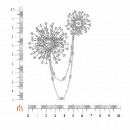 Брошь с бриллиантами