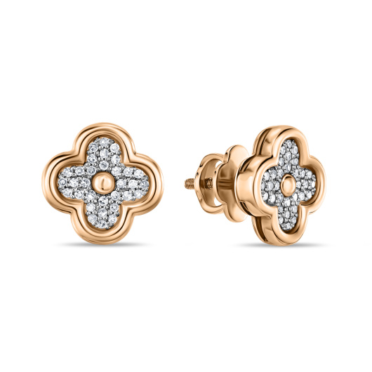 Серьги с бриллиантами