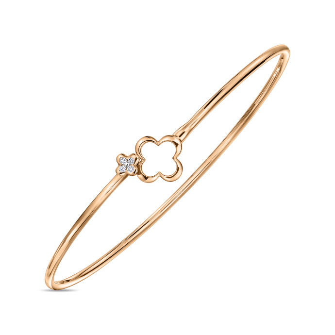 Браслет жесткий с бриллиантами - фото 2 Браслет жесткий с бриллиантами - фото 2