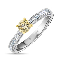 Кольцо с бриллиантами - фото 1 Кольцо с бриллиантами - фото 1