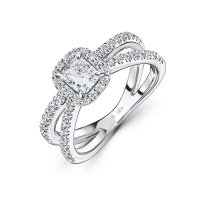 Кольцо с бриллиантами - фото 1 Кольцо с бриллиантами - фото 1