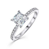 Кольцо с бриллиантами - фото 1 Кольцо с бриллиантами - фото 1