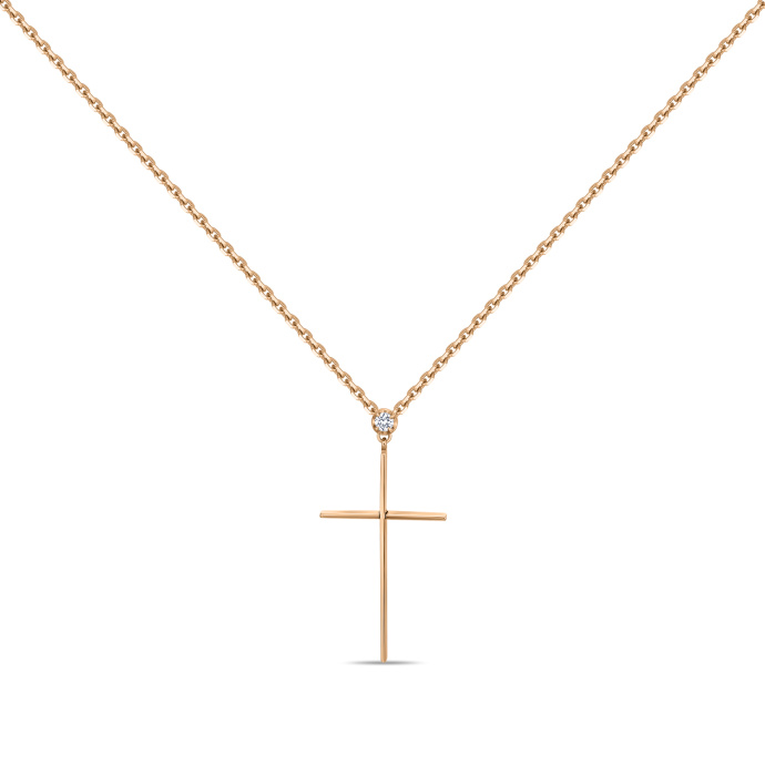 Колье с бриллиантом - фото 1 Колье с бриллиантом - фото 1