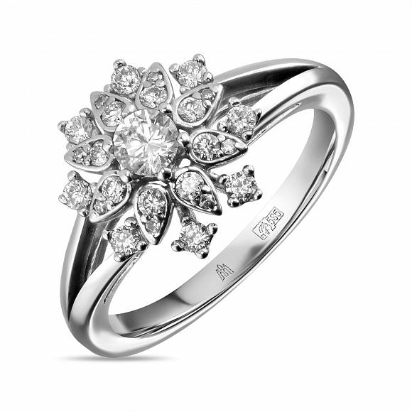 Кольцо с бриллиантами R01-34675 - Фото 1