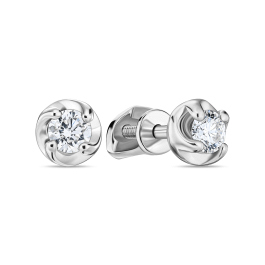 Серьги с бриллиантами