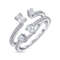 Кольцо с бриллиантами - фото 1