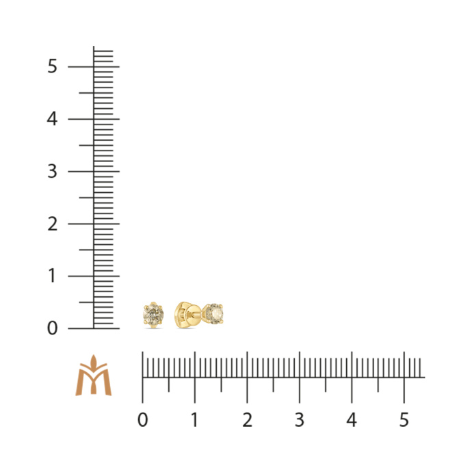 Серьги с бриллиантами - фото 2 Серьги с бриллиантами - фото 2