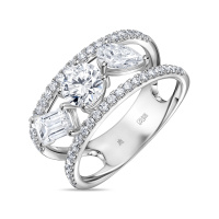 Кольцо с бриллиантом - фото 1 Кольцо с бриллиантом - фото 1